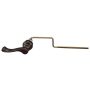 Door Style Toilet Tank Lever Latch in Brushed Nickel - Image 1