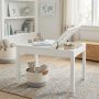 Rich Mocha Kids Lift top Storage Table - Image 1