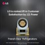 LG - 30-in Wide 21.8 Cu. Ft. French Door Refrigerator with Smart Cooling System - Stainless Steel - Image 3
