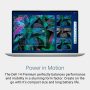 Dell - Premium - 14.5" 3.2K OLED Touchscreen Laptop - Intel Core Ultra 7 Series 2 255H 2025 - 32GB Memory - 1TB Storage - Platinum - Image 2