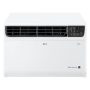LG - 14,000 BTU DUAL Inverter Smart Wi-Fi Enabled Window Air Conditioner - White - Image 1