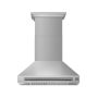 Forno Appliances - 36 inches - Externally Vented & Recirculating - Wall Range Hood - Silver - Image 1