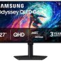 Samsung - 27" Odyssey OLED G6 (G61SH) QHD 240Hz 0.03ms, AMD FreeSync Premium, Glare Free Gaming Monitor - Black - Image 1