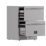 Forno Appliances - Como 4.87 Cu. Ft. Compact Counter-Depth Drawer Refrigerator for Indoor or Outdoor Use - Stainless Steel - Image 4