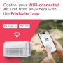 Frigidaire - 12,000 BTU 550 Sq. Ft. Smart Inverter Window Air Conditioner - White - Image 4