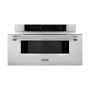 ZLINE - 30 in. 1.2 cu. ft. Built-In Microwave Drawer with Sensor Cooking (MWD-30) - Stainless Steel - Image 2