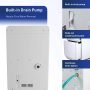 Friedrich - 35-Pint 16.25 Quart Bucket Capacity Dehumidifier - White - Image 4