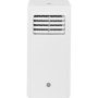 GE - 150 Sq. Ft. 5,000 BTU Portable Air Conditioner with Auto Evaporation Technology - White - Image 1