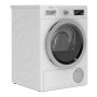 Bosch - 500 Series 4 Cu. Ft. Stackable Smart Electric Dryer with Self-Cleaning Condenser - White - Image 2