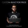 Logitech - G PRO TKL Wired Mechanical GX Blue Clicky Switch Gaming Keyboard with RGB Backlighting for PC - Black - Image 2