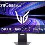 LG - 52" UltraGear evo G9 5K2K 240Hz 1ms FreeSync Premium Gaming Monitor with DisplayHDR 600 (HDMI 2.1, DP 2.1, USB-C) - Black - Image 1