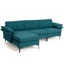 Extra Large L-shaped Sectional Sofa with Reversible Chaise - Image 1