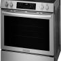 Frigidaire - Gallery 30 in. Wide 5 elements 5.3 Cu. Ft. Slide-In Electric Total Convection Range with Air Fry and Steam Clean - Stainless Steel - Image 3