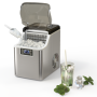 Portable Countertop Ice Maker with Ice Scoop and Basket - Image 3