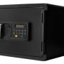 Barska - 0.54 Cu Ft Digital Keypad Fireproof Security Safe Fire-Resistant for Jewelry & Documents - Black - Image 1
