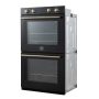 Forno Appliances - Vomero 30" Electric Convection Double Wall Oven - Black - Image 2