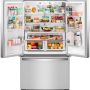 Whirlpool - 36 in. Wide 25 cu. ft. French Door Smart Refrigerator with Elevated Deli Drawer - Stainless Steel - Image 3