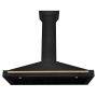 ZLINE - 48 inches - Convertible & Externally Vented - Wall Range Hood - Black Stainless Steel - Image 3