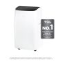 TCL - Q-Series 450 Sq. Ft. 10,000 BTU Smart Inverter Portable Air Conditioner - White - Image 4