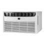 Frigidaire - 115V 8,000 BTU 350 Sq. Ft. In Wall Air Conditioner with 4,200 BTU Supplemental Heater - White - Image 3