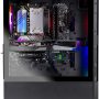 Skytech Gaming - BLAZE4 MINI Gaming PC - AMD Ryzen 7 5700 (2024) - NVIDIA GeForce RTX 3050 (6GB) - 16GB DDR4 Memory - 500GB NVMe Storage - Black - Image 2
