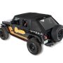 Bestop - Trektop - Jeep '18-26 Wrangler JL 4-Door (Premium Twill) - Black - Image 1