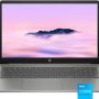 HP - 15.6" Full HD Chromebook Plus Laptop with Google AI - Intel Core i3 N305 2023 - 8GB Memory - 128GB UFS - Mineral Silver - Image 1