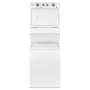 Whirlpool - 3.5 Cu. Ft. Top Load Washer and 5.9 Cu. Ft. Electric Dryer with Dual Action Agitator - White - Image 1