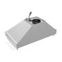 Forno Appliances - 36 inches - Externally Vented - Wall Range Hood - Stainless Steel - Image 4