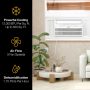 Whirlpool - 12,000 BTU Window Mounted Inverter Air Conditioner with Remote Control - White - Image 4
