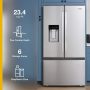 Whirlpool - 36 in. Wide 23 cu. ft. French Door Refrigerator with Dual Ice Makers - Fingerprint-Resistant Stainless Finish - Image 2