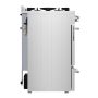 Forno Appliances - 24 in. Wide 4 burner Breno 2.3 Cu. Ft. Freestanding Gas Convection Range with Storage Drawer - Silver - Image 4
