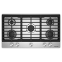KitchenAid - 36 in. Gas Cooktop with 5 Versatile Burners - Stainless Steel - Image 1