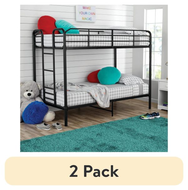 2-pack-Your-Zone-Kids-Metal-Twin-over-Twin-Quad-Bunk-Bed-with-Ladder-and-Guardrails-Black_8d8d8c74-850c-431b-bb71-2d8959469c33.ad2730484f74b0de896b5dd38e05ab57.jpg