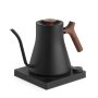 Fellow - Stagg EKG Pro Electric Kettle with Precicse Temperature Control, Quick Heating, Timer & Scheduling, for Coffee & Tea - Matte Black w/ Walnut - Image 2