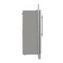 Forno Appliances - Fortezza Frost-Free 14 Cu. Ft. Left-Swing Freezer with Trim Kit - Stainless Steel - Image 4