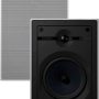 Bowers & Wilkins - CI600 Series 6" In-Wall Speakers w/ Cast Basket, Aramid Fiber Midbass and Nautilus Tweeter - (Pair) - Paintable White - Image 1