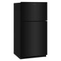 Amana - 33 in. Wide 21.3 cu. ft. Top-Freezer Refrigerator With Dual Crisper Drawers - Black - Image 2
