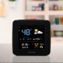 AcuRite - Digital Weather Forecaster with Indoor/Outdoor Temperature and Indoor Humidity - White/Black - Image 3