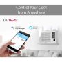 LG - 570 Sq. Ft. 12,200 BTU Window Air Conditioner with Supplemental Heat Function - White - Image 4