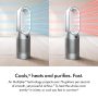 Dyson - Purifier Hot+Cool HP1 - Exclusive - White/Silver - Image 3