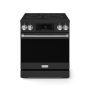 30 in. Wide 5 Elements Gordon Ramsay Series by Thor Kitchen 4.55 Cu. Ft Freestanding Electric Range w/ Stainless Handles - Black - Image 1