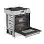 Thermador - Masterpiece 30 in. Wide 4.6 Cu. Ft. Slide-in Electric Induction True Convection Range with 4 Elements - Stainless Steel - Image 2