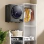 Costway Electric Tumble Compact Laundry Dryer Stainless Steel Wall Mounted 1.5 cu .ft. - Image 3