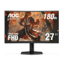 AOC - C27G4X 27" VA Curved Gaming Monitor, FHD (1920x1080), 180Hz, 0.5ms, Freesync, HDR10 - Black - Image 1