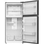 Frigidaire - 19 Cu. Ft. Garage Ready Top Freezer Refrigerator - Black - Image 3