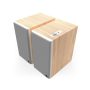 Klipsch - The Sevens II Powered Bookshelf Speakers (Pair) - Red Oak - Image 1