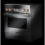 JennAir - 30 in. Wide 4 Elements RISE 4.1 Cu. Ft. Freestanding Electric Induction Range - Stainless Steel - Image 2