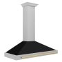 ZLINE - 48 inches - Convertible & Convertible - Wall Range Hood - Stainless Steel - Image 4