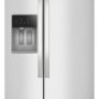 Whirlpool - 36 in. Wide 20.85 cu. ft. Side-by-Side Counter-Depth Refrigerator with In-Door Ice & Water - Stainless Steel - Image 1